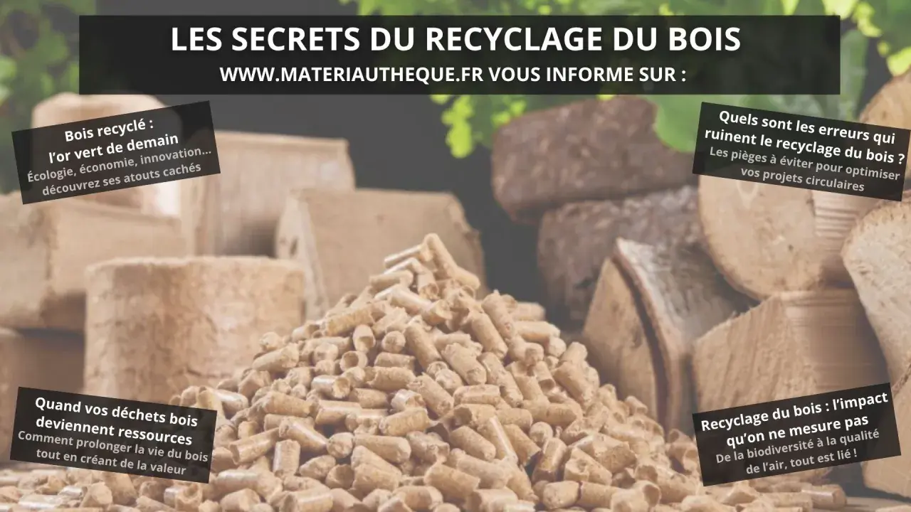 Le recyclage du bois de construction transforme les déchets en ressources précieuses. Découvrez ses secrets et ses impacts.