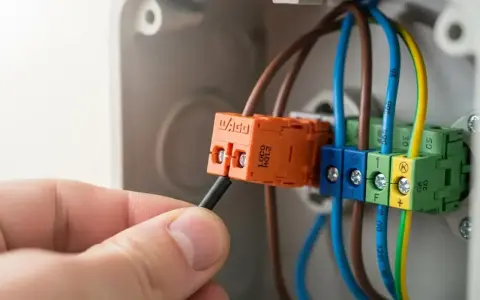 Schéma de branchement d'un radiateur électrique avec fil pilote. Connexion des fils dans une boîte de dérivation.