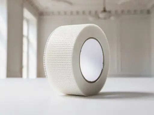Rouleau de bande de calicot pour la jonction mur plafond. Idéal pour les finitions intérieures.