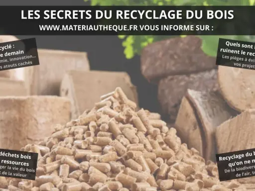 Le recyclage du bois de construction transforme les déchets en ressources précieuses. Découvrez ses secrets et ses impacts.